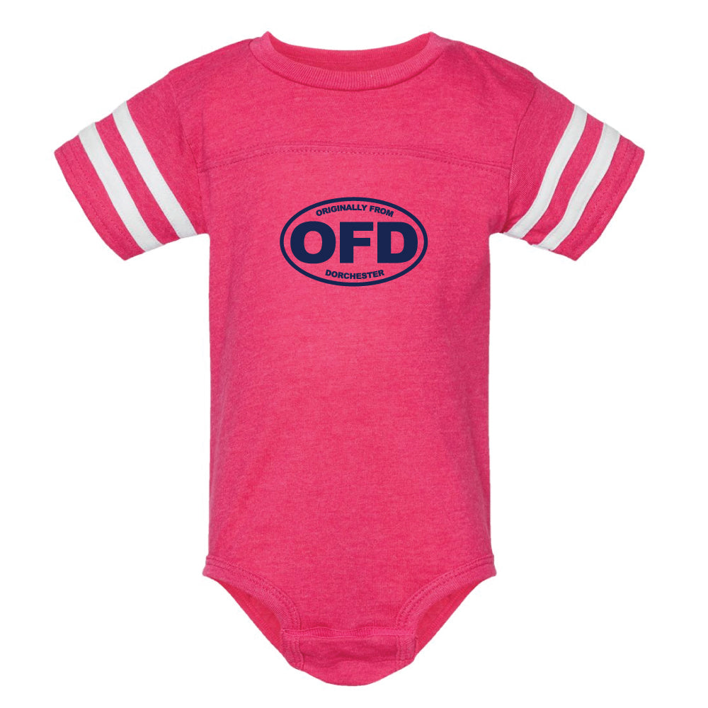 OFD Vintage Football Onesie