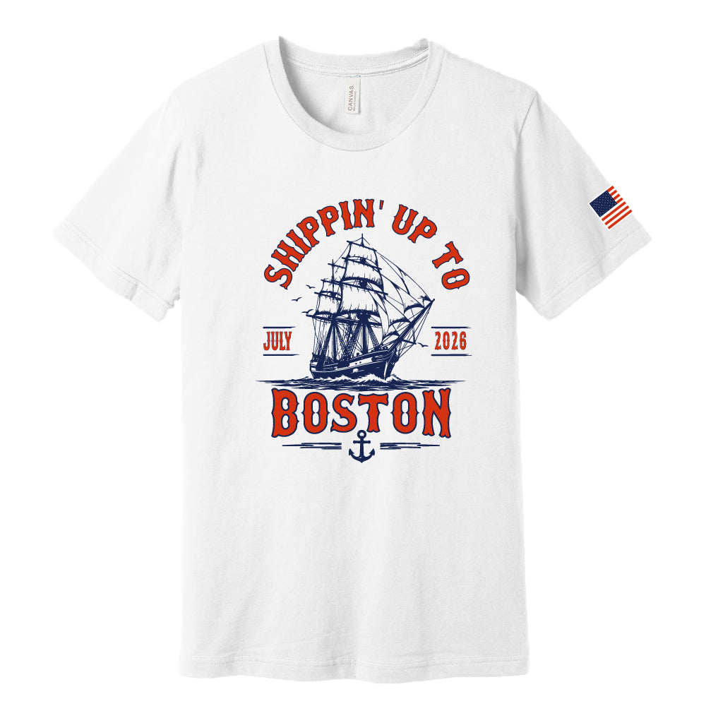 Shippin' Up To Boston Tee