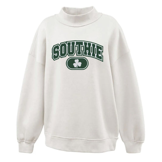 Southie Athletic Tackle Twill Mockneck